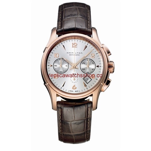 Hamilton Jazzmaster Automatic Chronograph 42mm Silver Dial PVD Gold (H32646555) Hamilton Jazzmaster Automatic Chronograph 42mm Silver Dial PVD Gold (H32646555)