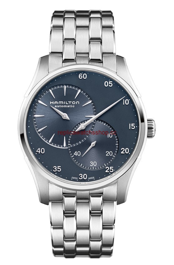 Hamilton Jazzmaster Regulator Blue Bracelet (H42615143) Hamilton Jazzmaster Regulator Blue Bracelet (H42615143)
