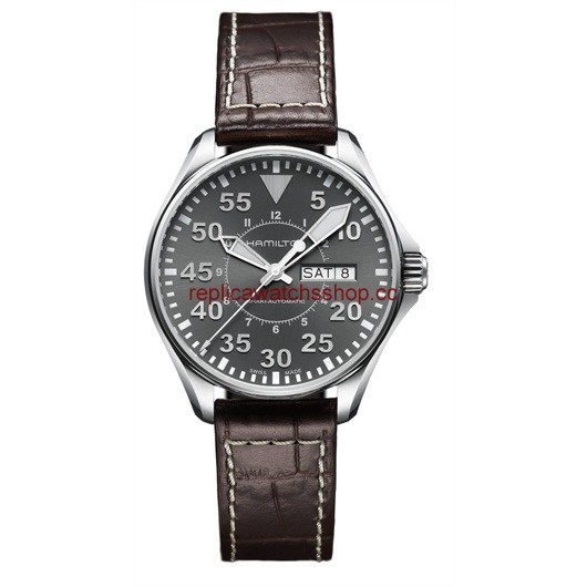 Hamilton Khaki Aviation Pilot Grey (H64425585) Hamilton Khaki Aviation Pilot Grey (H64425585)