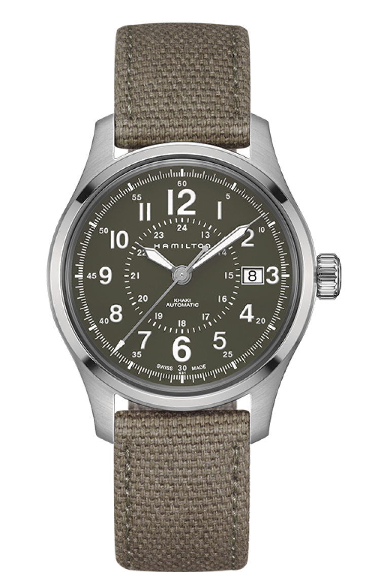 Hamilton Khaki Field Automatic 40mm Green (H70595963) Hamilton Khaki Field Automatic 40mm Green (H70595963)