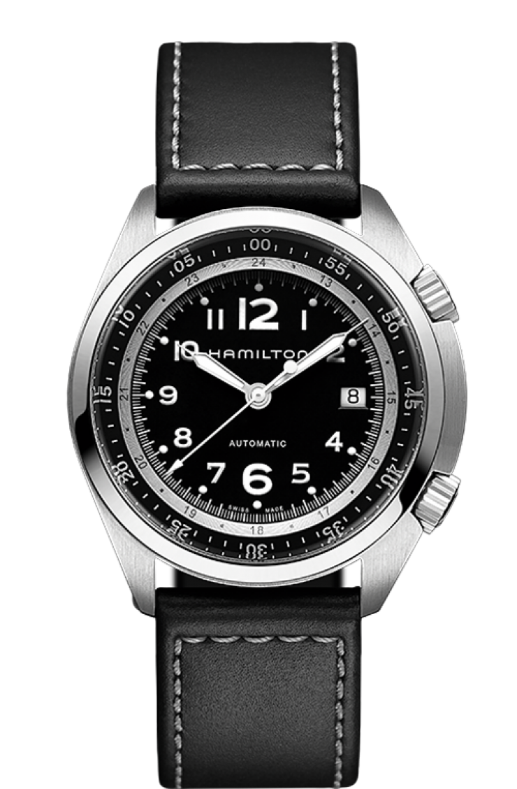 Hamilton Khaki Pilot Pioneer Alu Auto Leather (H76455733) Hamilton Khaki Pilot Pioneer Alu Auto Leather (H76455733)