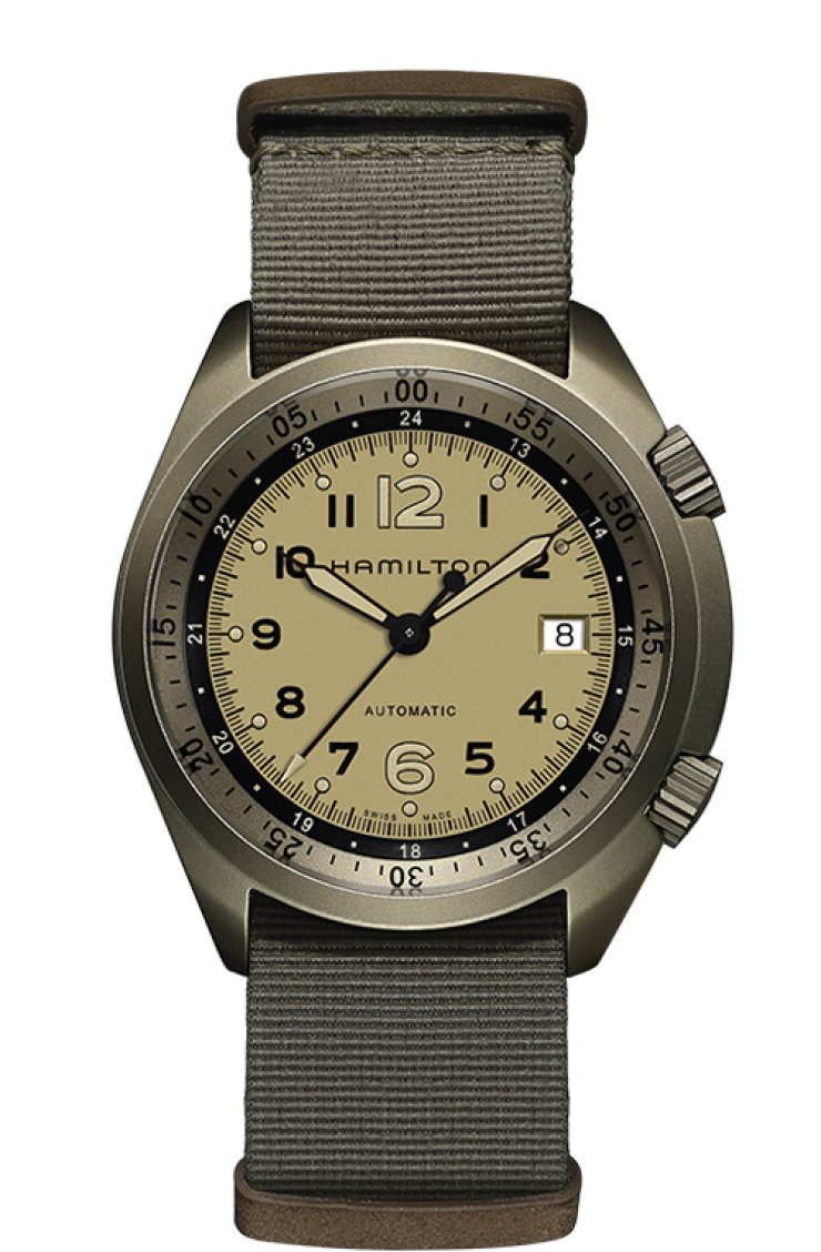 Hamilton Khaki Pilot Pioneer Alu Beige Auto (H80435895) Hamilton Khaki Pilot Pioneer Alu Beige Auto (H80435895)