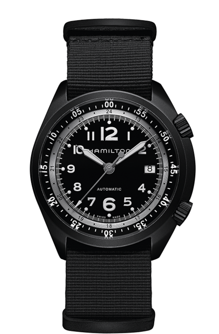 Hamilton Khaki Pilot Pioneer Alu Black Auto (H80485835)