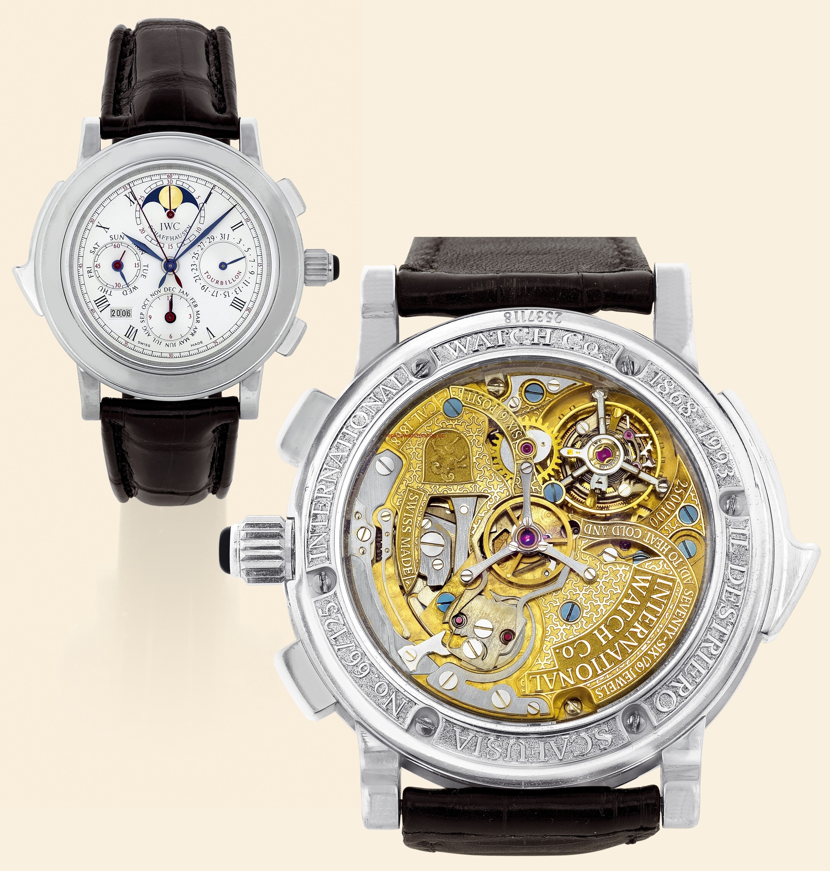 IWC Destriero Scafusia Platinum / English (IW1868-18) IWC Destriero Scafusia Platinum / English (IW1868-18)