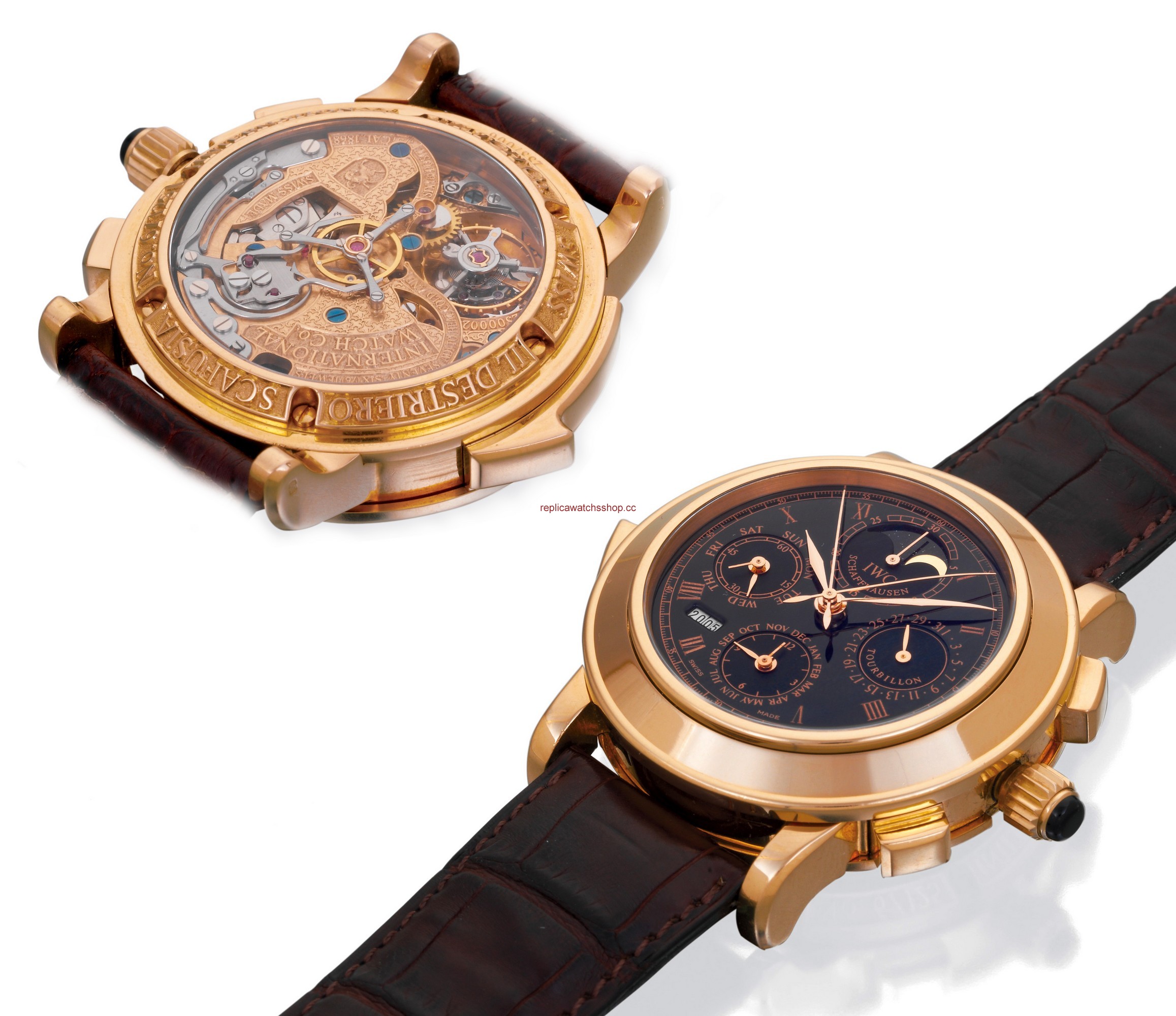 IWC Destriero Scafusia Red Gold / Black / English (IW1868-11) IWC Destriero Scafusia Red Gold / Black / English (IW1868-11)