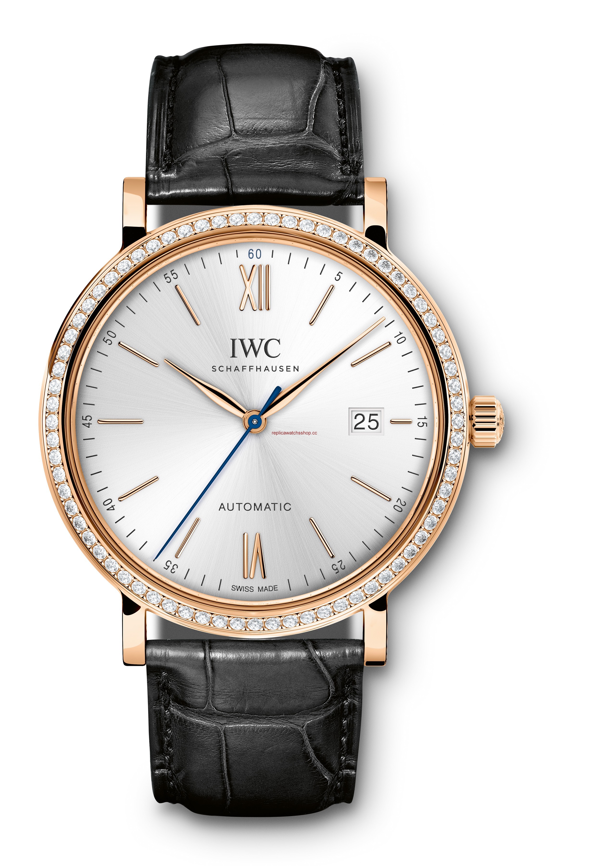 IWC Portofino Automatic Red Gold Diamond Bezel (IW3565-15) IWC Portofino Automatic Red Gold Diamond Bezel (IW3565-15)