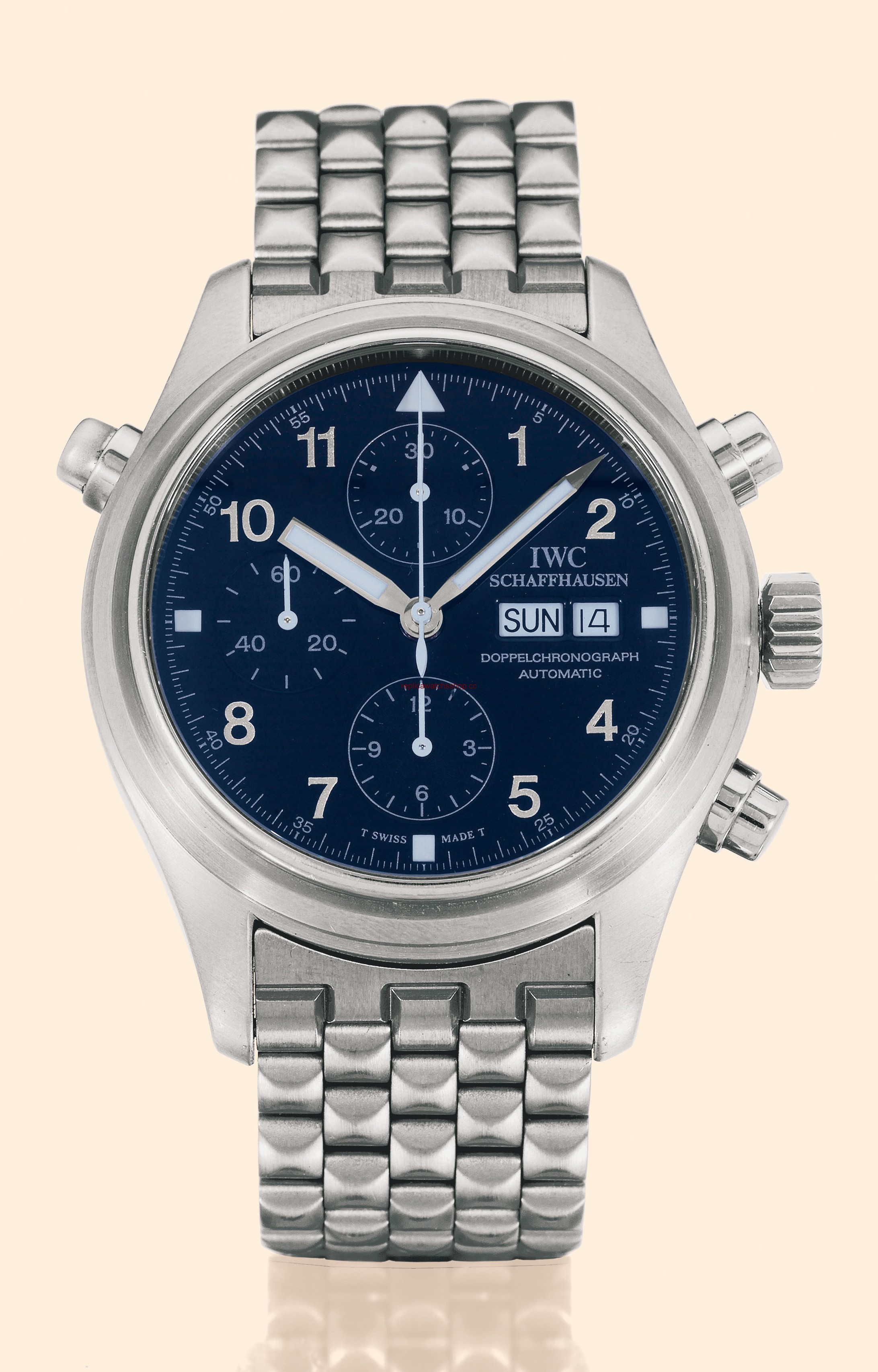 IWC Pilot's Watch Doppelchronograph Platinum Bracelet English (IW3713-023 Bracelet) IWC Pilot's Watch Doppelchronograph Platinum Bracelet English (IW3713-023 Bracelet)