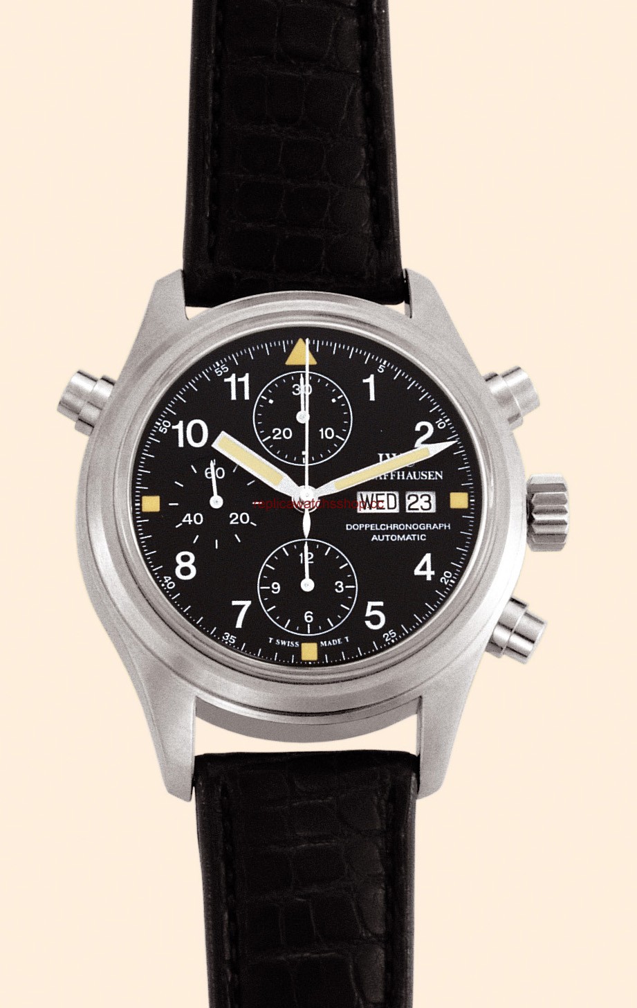 IWC Pilot's Watch Doppelchronograph English Alligator (IW3713-03) IWC Pilot's Watch Doppelchronograph English Alligator (IW3713-03)