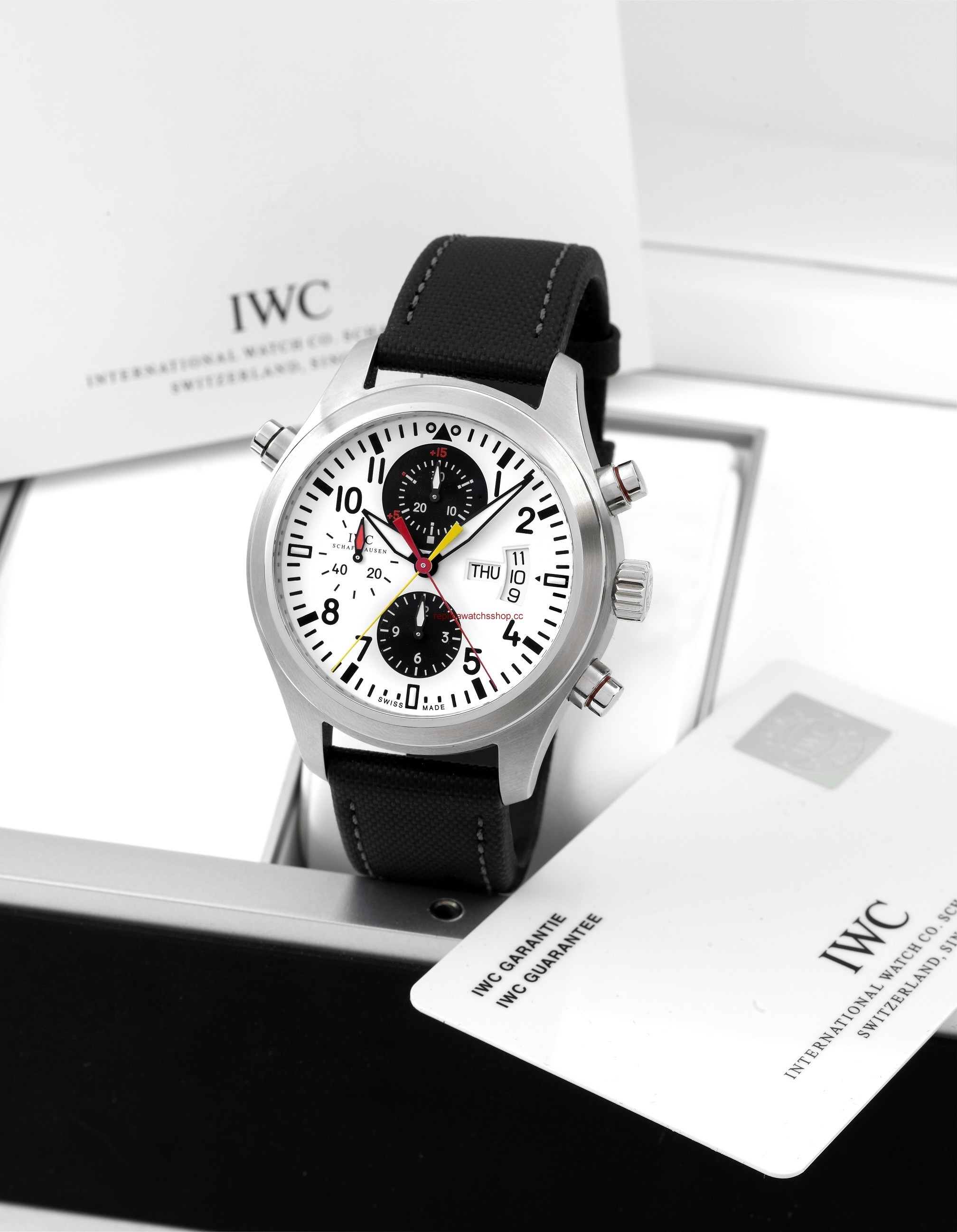 IWC Pilot's Watch Spitfire Double Chronograph DFB (IW3718-03) IWC Pilot's Watch Spitfire Double Chronograph DFB (IW3718-03)