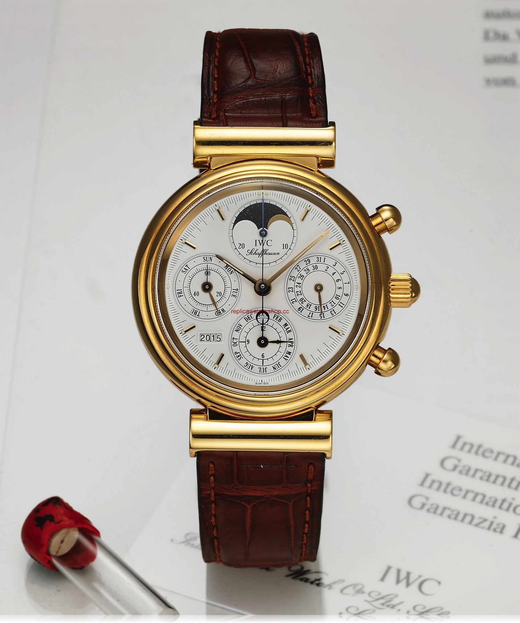 IWC Da Vinci Perpetual Yellow Gold English (IW3750-03) IWC Da Vinci Perpetual Yellow Gold English (IW3750-03)