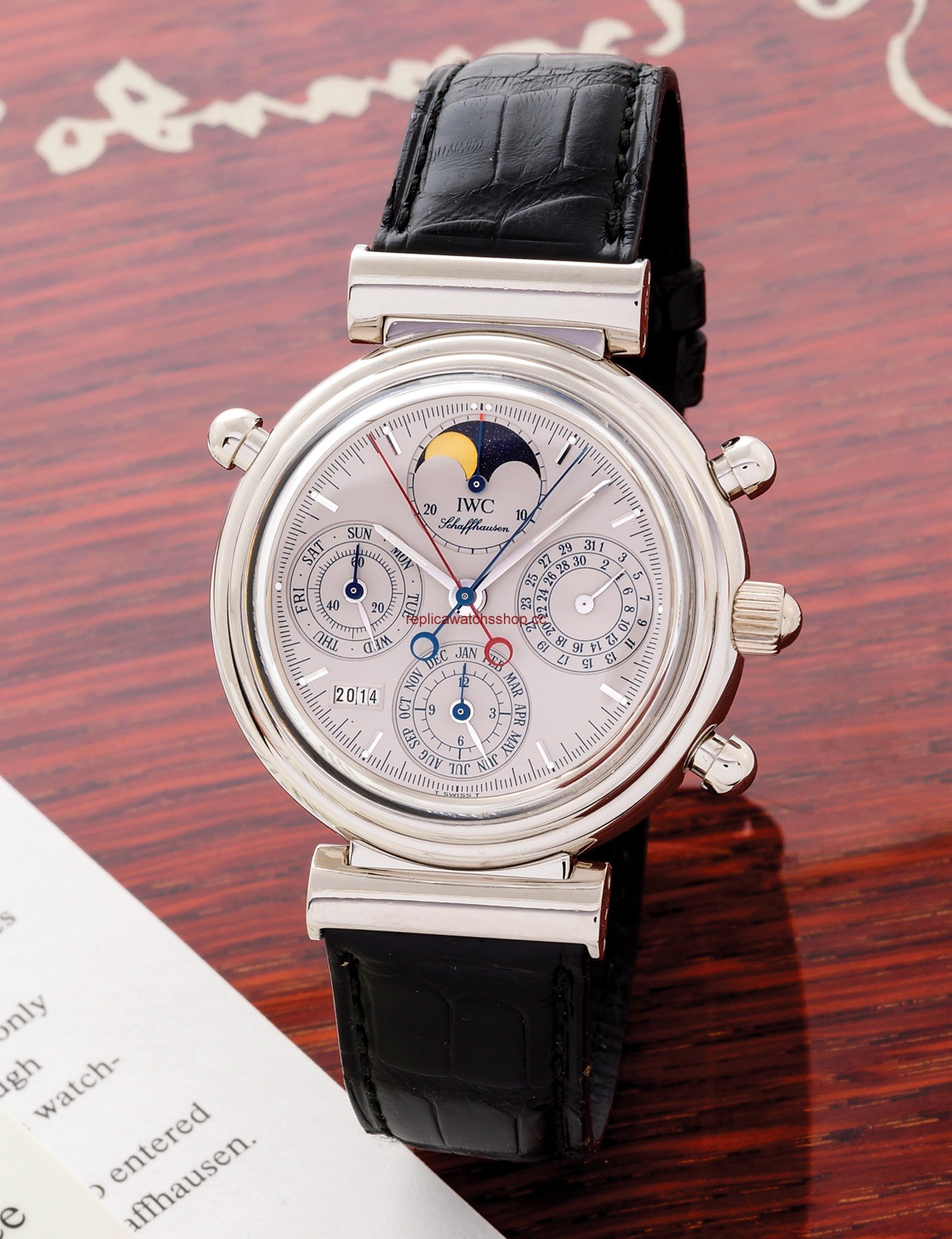 IWC Da Vinci Perpetual Rattrapante Platinum English (IW3751-03) IWC Da Vinci Perpetual Rattrapante Platinum English (IW3751-03)