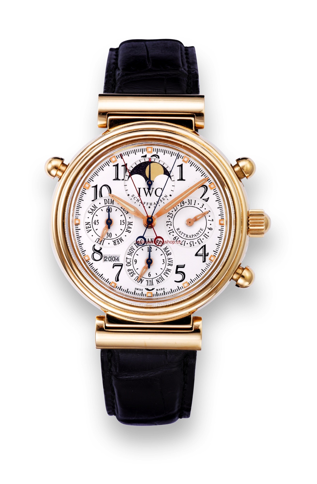 IWC Da Vinci Perpetual Rattrapante Red Gold French (IW3754-04) IWC Da Vinci Perpetual Rattrapante Red Gold French (IW3754-04)