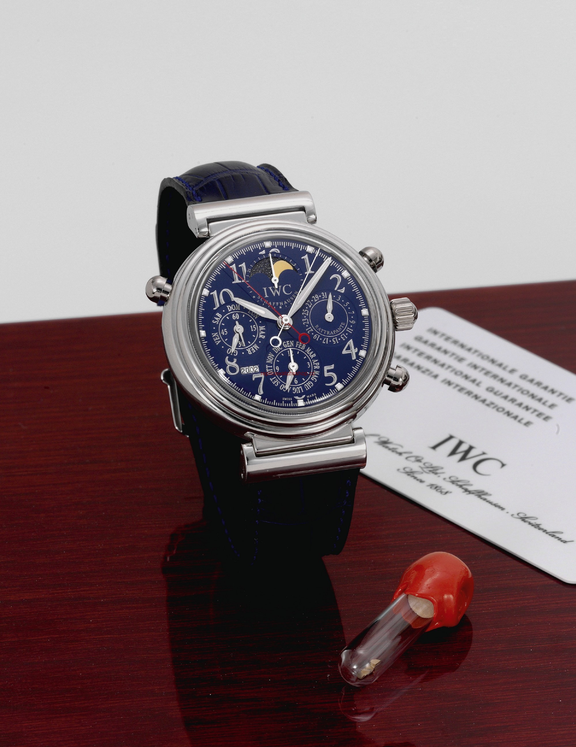 IWC Da Vinci Perpetual Rattrapante Platinum Italian Blue (IW3754-06) IWC Da Vinci Perpetual Rattrapante Platinum Italian Blue (IW3754-06)