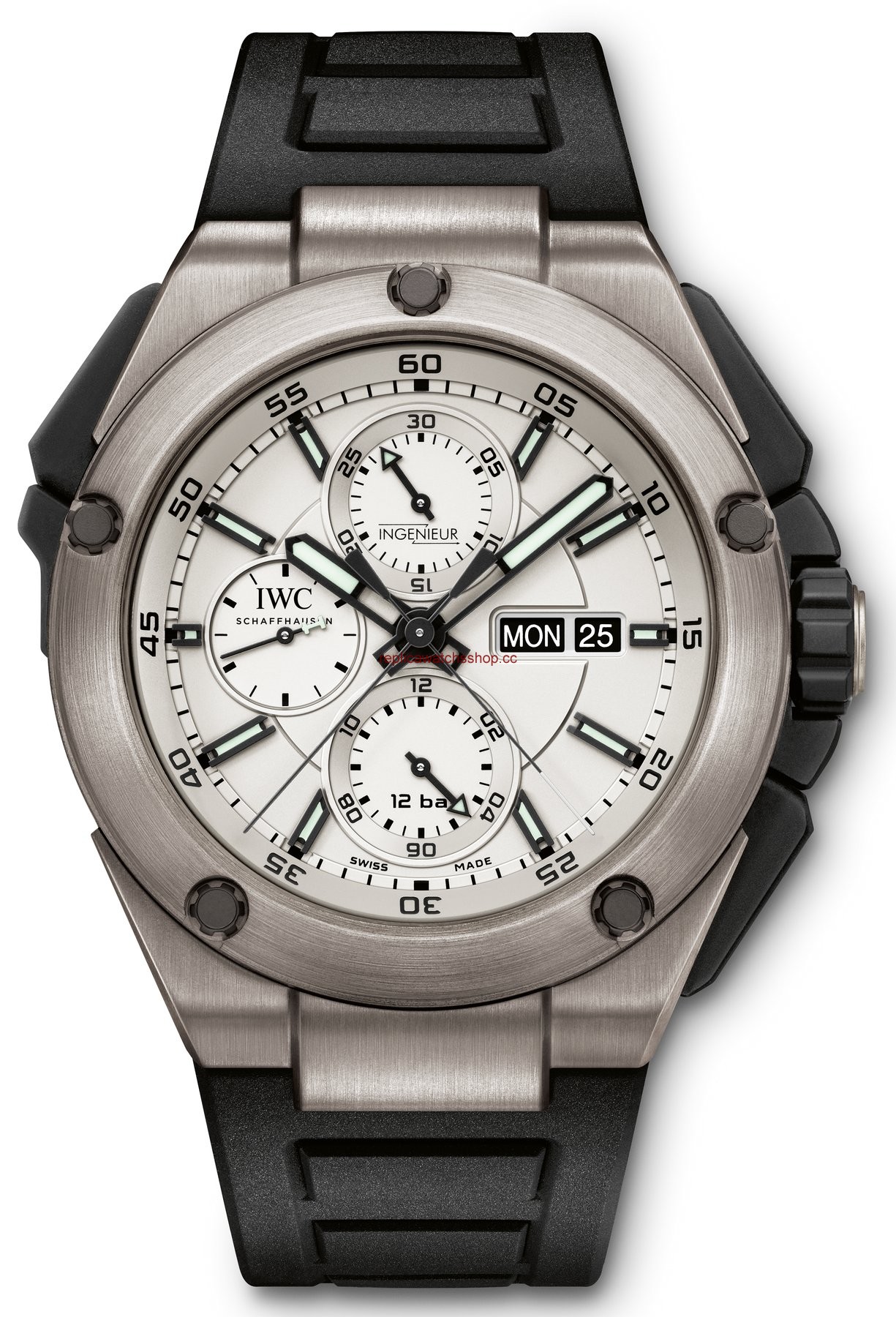 IWC Ingenieur Double Chronograph Silver (IW3865-01) IWC Ingenieur Double Chronograph Silver (IW3865-01)