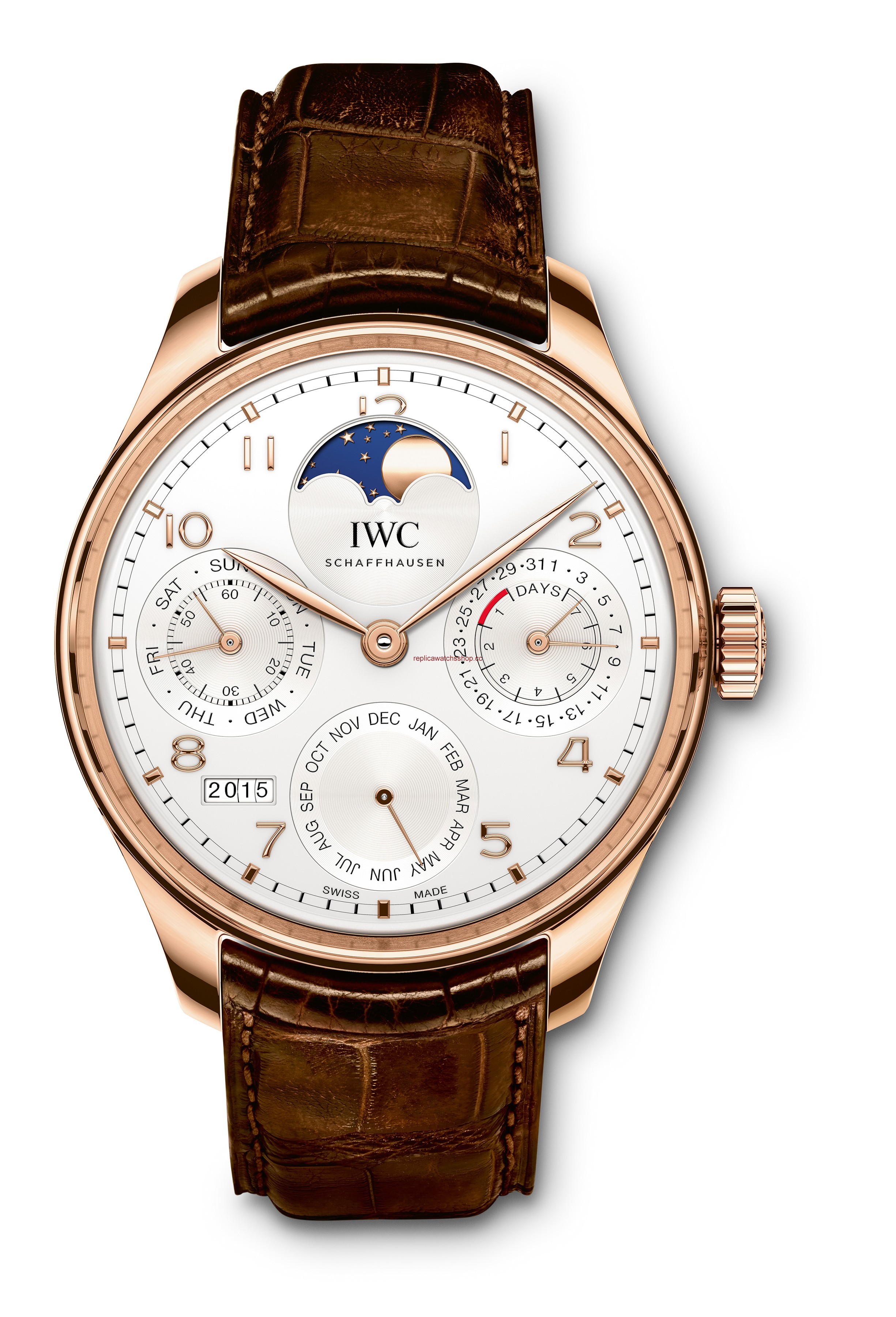 IWC Portugieser Perpetual Calendar Single Moon Red Gold / Silver (IW5033-02) IWC Portugieser Perpetual Calendar Single Moon Red Gold / Silver (IW5033-02)