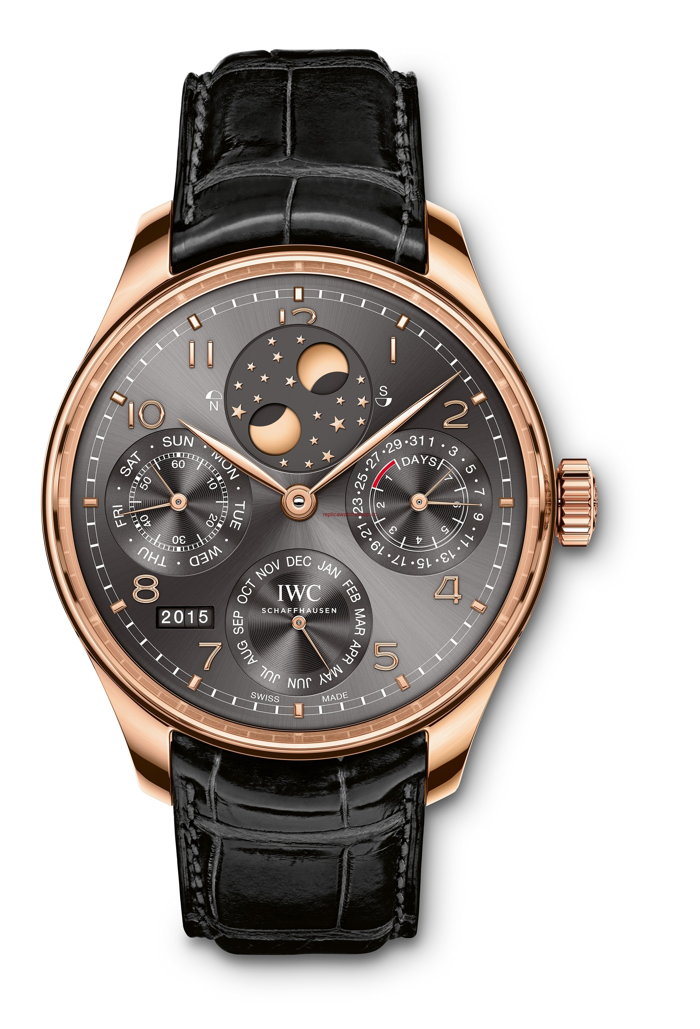 IWC Portugieser Perpetual Calendar Double Moon Red Gold / Ardoise (IW5034-04) IWC Portugieser Perpetual Calendar Double Moon Red Gold / Ardoise (IW5034-04)
