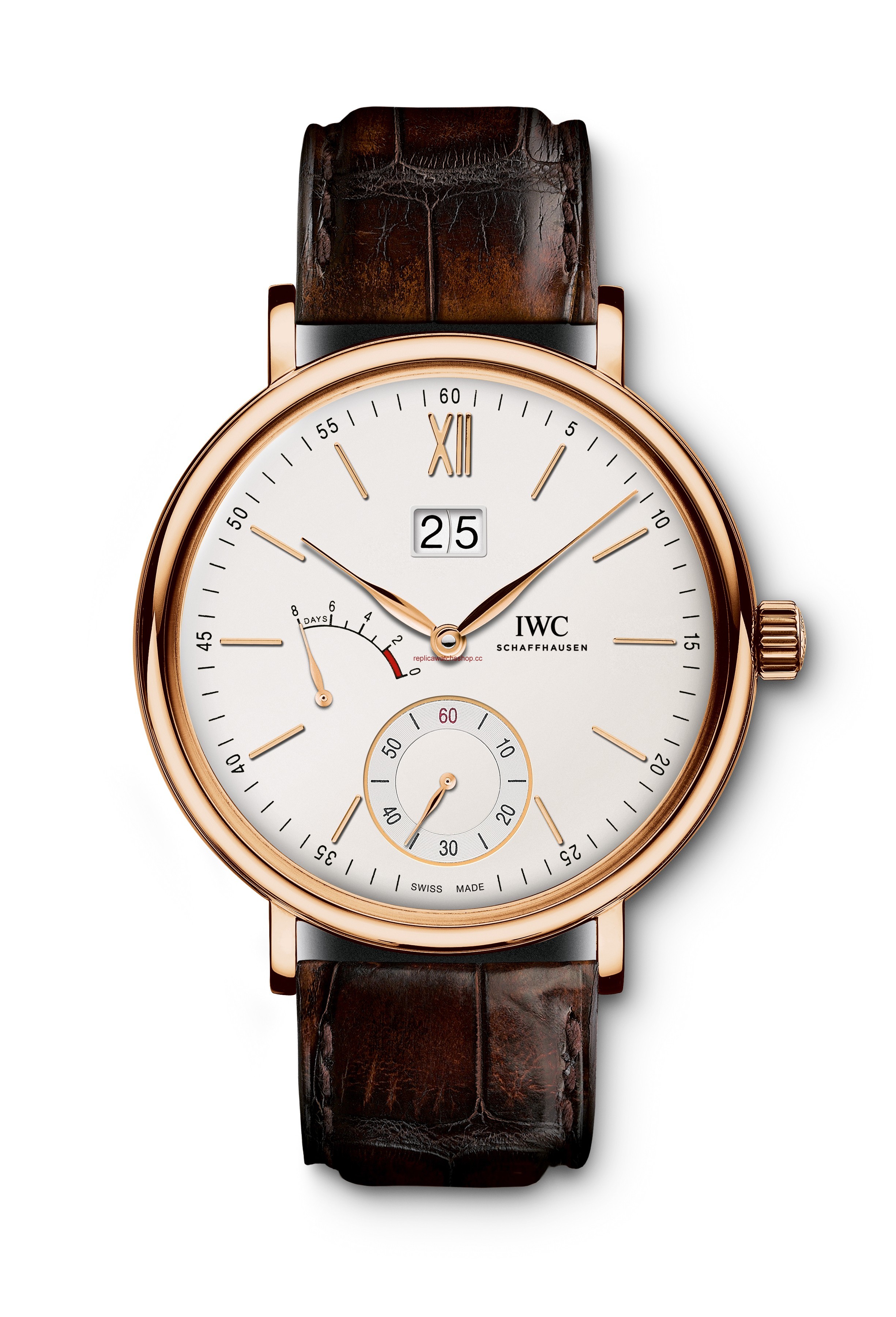 IWC Portofino Hand-Wound Big Date Red Gold (IW5161-02)