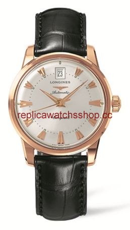 Longines Conquest Heritage Pink Gold (L1.611.8.78.4) Longines Conquest Heritage Pink Gold (L1.611.8.78.4)