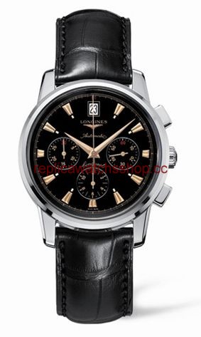 Longines Conquest Heritage Chronograph Black Dial (L1.641.4.52.4) Longines Conquest Heritage Chronograph Black Dial (L1.641.4.52.4)