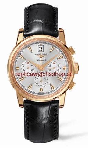 Longines Conquest Heritage Chronograph Pink Gold (L1.641.8.72.4) Longines Conquest Heritage Chronograph Pink Gold (L1.641.8.72.4)