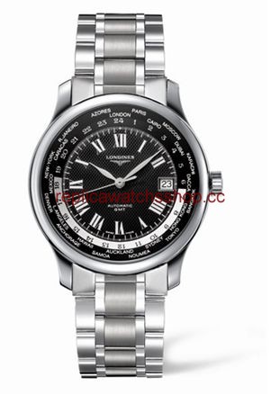 Longines Master Collection Worldtime Black Bracelet (L2.631.4.51.6) Longines Master Collection Worldtime Black Bracelet (L2.631.4.51.6)