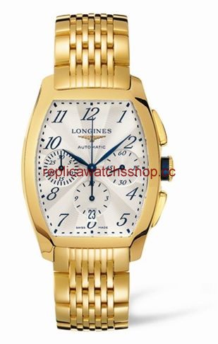 Longines Evidenza Chronograph Yellow Gold Bracelet (L2.643.6.73.6) Longines Evidenza Chronograph Yellow Gold Bracelet (L2.643.6.73.6)