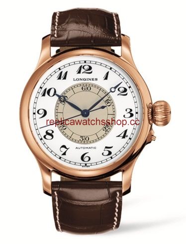 Longines Weems Second-Setting Watch Pink Gold Arabic (L2.713.8.13.0) Longines Weems Second-Setting Watch Pink Gold Arabic (L2.713.8.13.0)