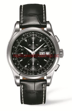 Longines Heritage 1954 Black (L2.747.4.52.4) Longines Heritage 1954 Black (L2.747.4.52.4)