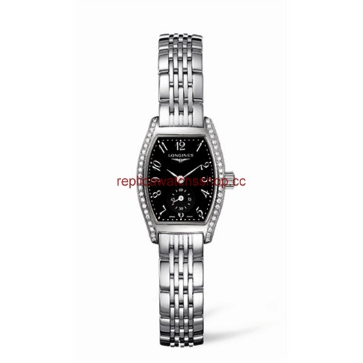 Longines Evidenza 19.6 Diamond Black Bracelet (L2.175.0.53.6) Longines Evidenza 19.6 Diamond Black Bracelet (L2.175.0.53.6)