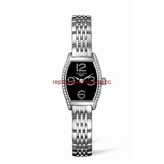 Longines Evidenza 19.6 Diamond Diamond Arabic Bracelet (L2.175.0.57.6)