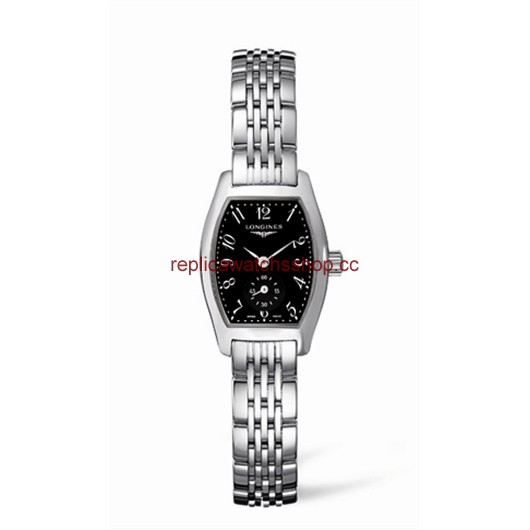Longines Evidenza 19.6 Stainless Steel Black Bracelet (L2.175.4.53.6) Longines Evidenza 19.6 Stainless Steel Black Bracelet (L2.175.4.53.6)