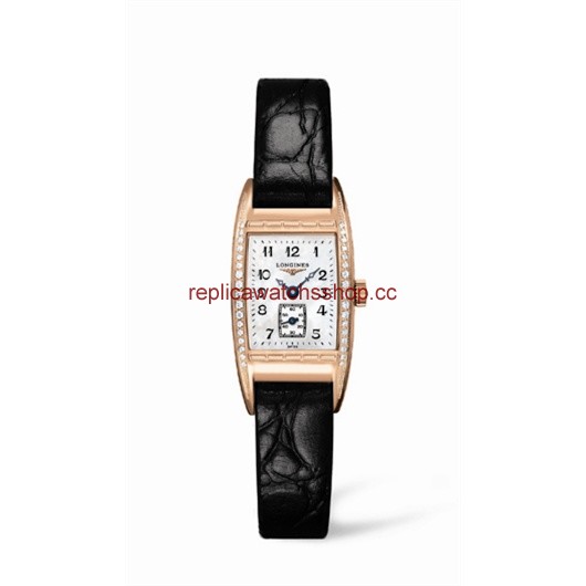 Longines BelleArti 24.6 Pink Gold Diamond (L2.501.9.83.4)