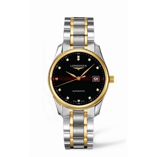 Longines Master Collection Date 36 Two Tone Black DIamond (L2.518.5.57.7)