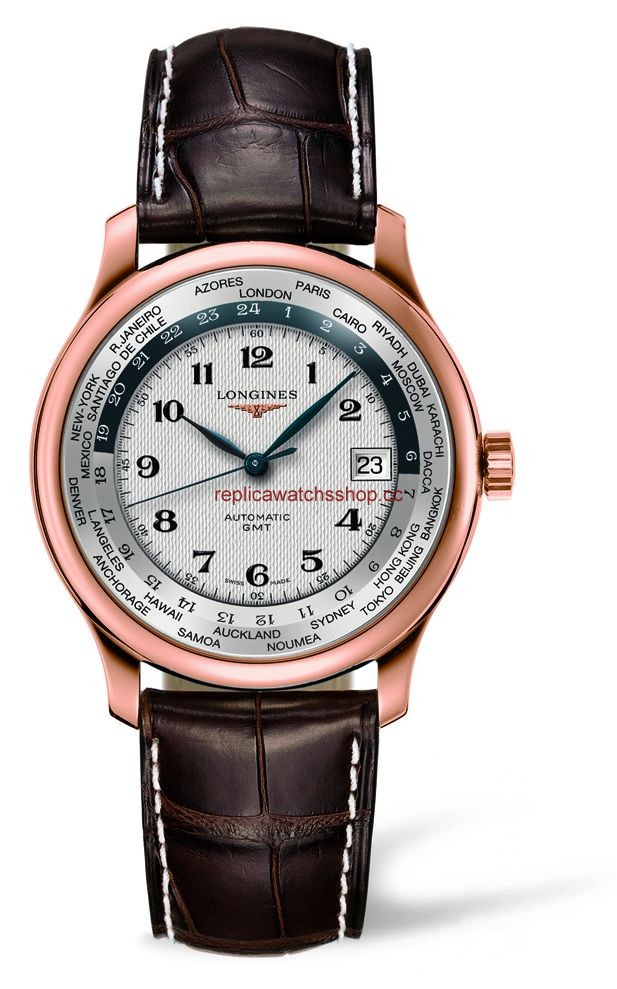 Longines Master Collection Worldtime Pink Gold (L2.631.8.70.3) Longines Master Collection Worldtime Pink Gold (L2.631.8.70.3)