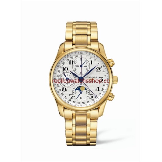 Longines Master Collection Chronograph Calendar Yello Gold Bracelet (L2.673.6.78.6) Longines Master Collection Chronograph Calendar Yello Gold Bracelet (L2.673.6.78.6)