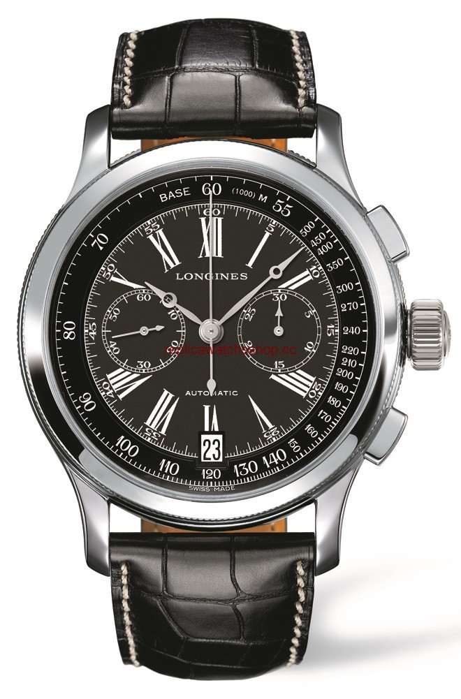 Longines Lindbergh's Atlantic Voyage Watch Black (L2.730.4.58.0) Longines Lindbergh's Atlantic Voyage Watch Black (L2.730.4.58.0)