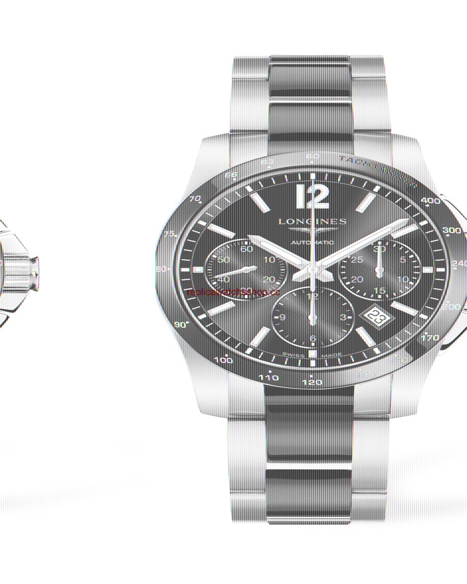 Longines Conquest Chronograph Automatic 41mm Ceramic (L2.744.4.56.7) Longines Conquest Chronograph Automatic 41mm Ceramic (L2.744.4.56.7)