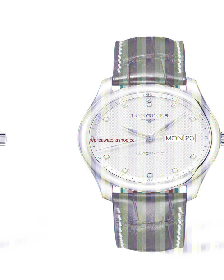 Longines Master Collection Day Date Silver Diamond (L2.755.4.77.3)