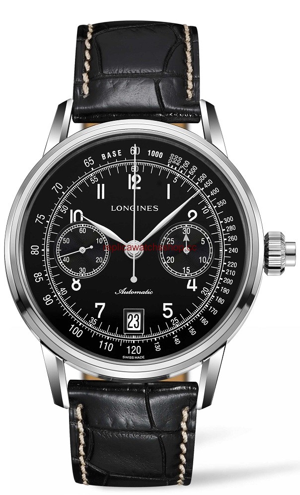 Longines Heritage Column Wheel Single Push Piece Chronograph Black (L2.800.4.53.0)