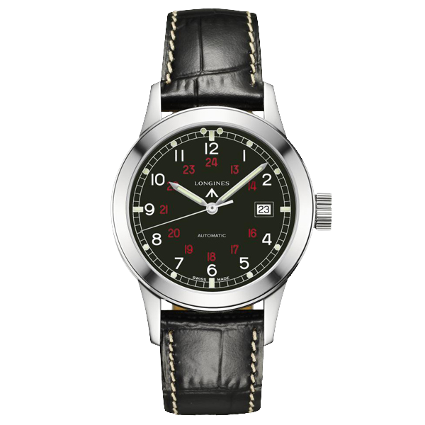 Longines Heritage Military COSD Black (L2.832.4.53.0) Longines Heritage Military COSD Black (L2.832.4.53.0)