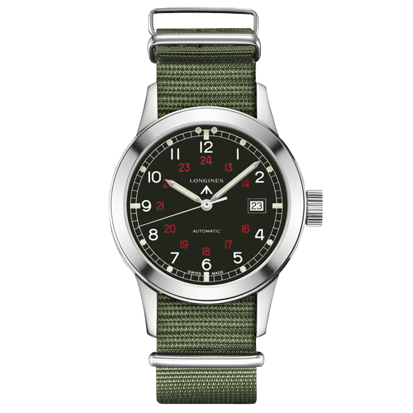 Longines Heritage Military COSD Black ( L2.832.4.53.5) Longines Heritage Military COSD Black ( L2.832.4.53.5)