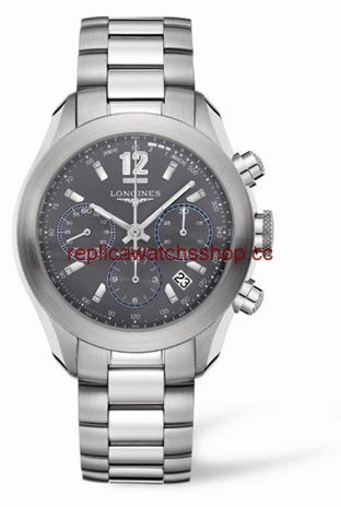 Longines GrandeVitesse Chronograph Grey Bracelet (L3.635.4.06.6) Longines GrandeVitesse Chronograph Grey Bracelet (L3.635.4.06.6)