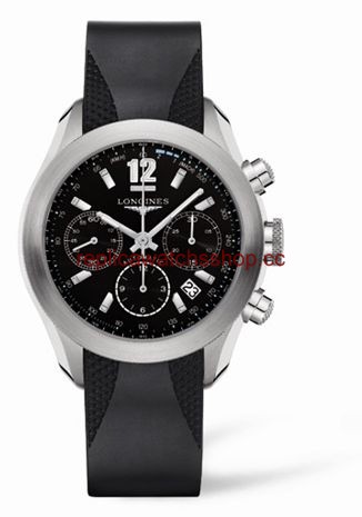 Longines GrandeVitesse Chronograph Black Rubber (L3.635.4.56.9) Longines GrandeVitesse Chronograph Black Rubber (L3.635.4.56.9)