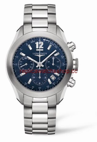 Longines GrandeVitesse Chronograph Blue Bracelet (L3.635.4.96.6)