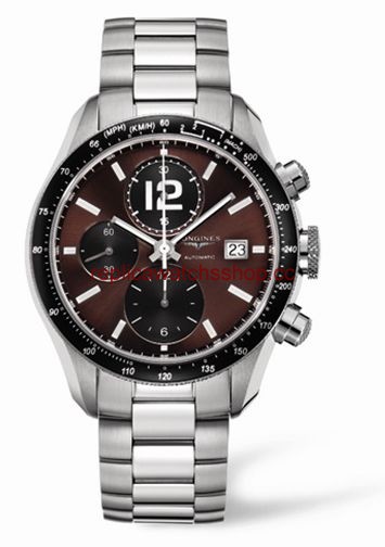 Longines GrandeVitesse Tachymeter Brown Bracelet (L3.636.4.60.6) Longines GrandeVitesse Tachymeter Brown Bracelet (L3.636.4.60.6)