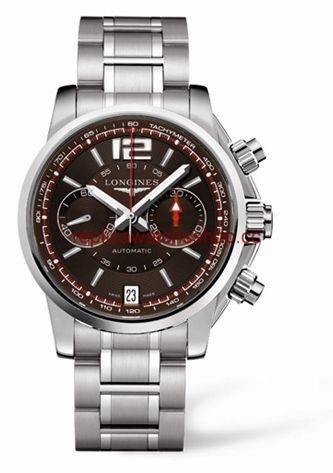 Longines Admiral Chronograph Brown (L3.666.4.66.6) Longines Admiral Chronograph Brown (L3.666.4.66.6)