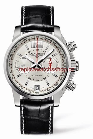 Longines Admiral Chronograph Silver Strap (L3.666.4.76.2) Longines Admiral Chronograph Silver Strap (L3.666.4.76.2)