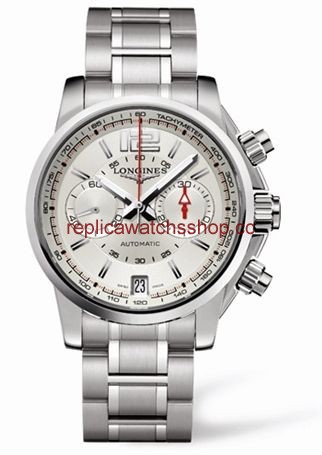 Longines Admiral Chronograph Silver (L3.666.4.76.6) Longines Admiral Chronograph Silver (L3.666.4.76.6)