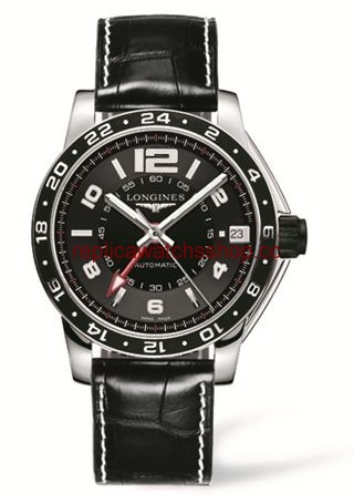 Longines Admiral GMT Black (L3.668.4.56.0)