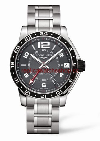 Longines Admiral GMT Grey Bracelet (L3.668.4.79.6) Longines Admiral GMT Grey Bracelet (L3.668.4.79.6)